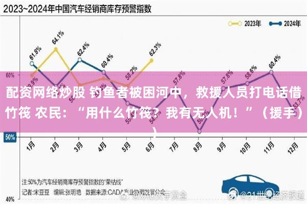配资网络炒股 钓鱼者被困河中，救援人员打电话借竹筏 农民：“用什么竹筏？我有无人机！”（援手）