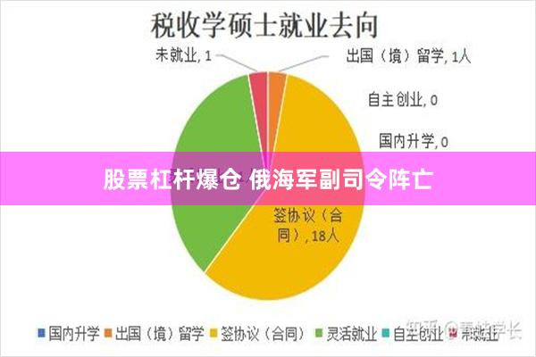 股票杠杆爆仓 俄海军副司令阵亡